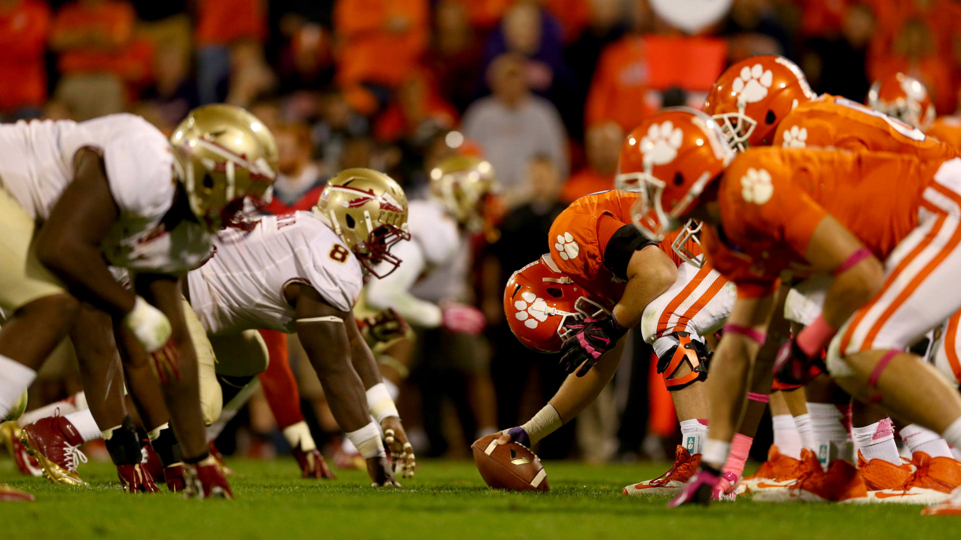 Fsu Clemson Ftr 091914 Getty - Clemson Florida State - HD Wallpaper 