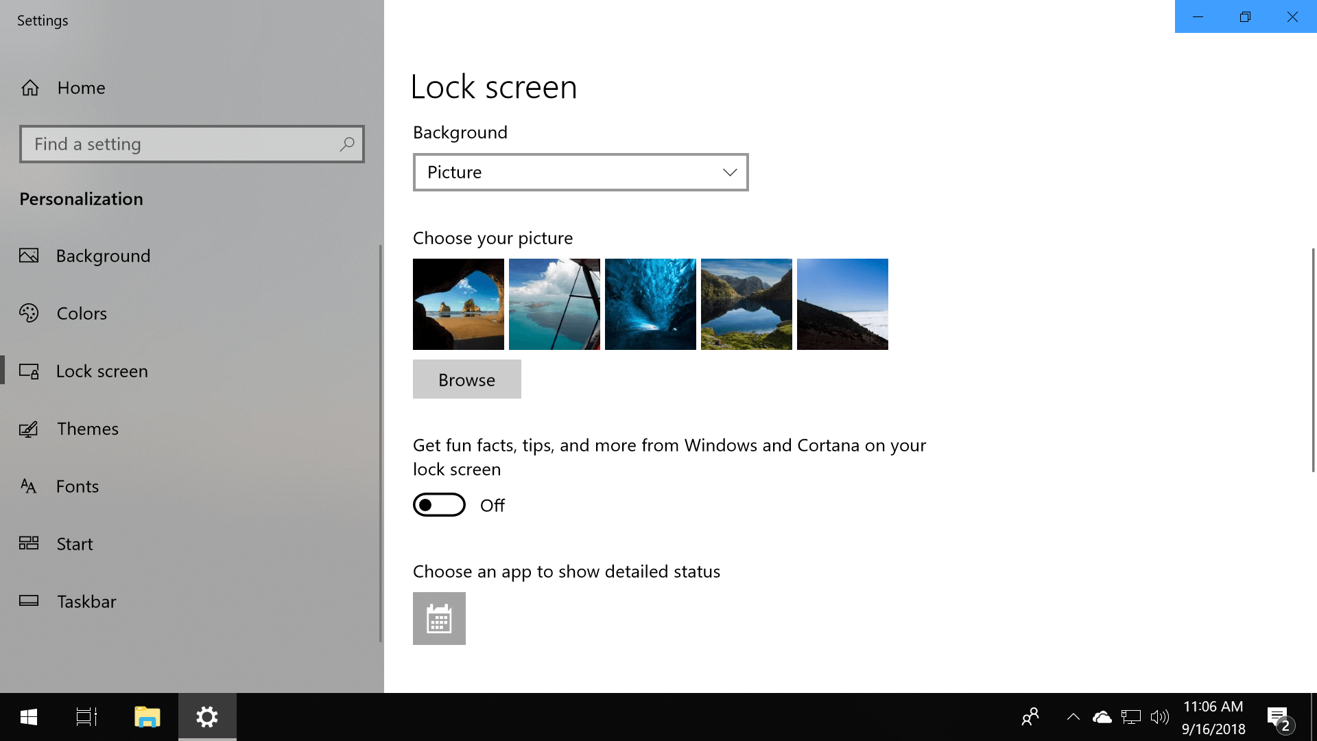 Change Your Lock Screen On Windows 10 - HD Wallpaper 