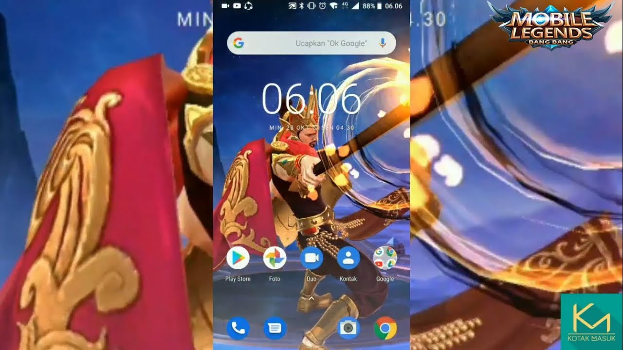 Live Wallpaper In Mobile Legends - HD Wallpaper 