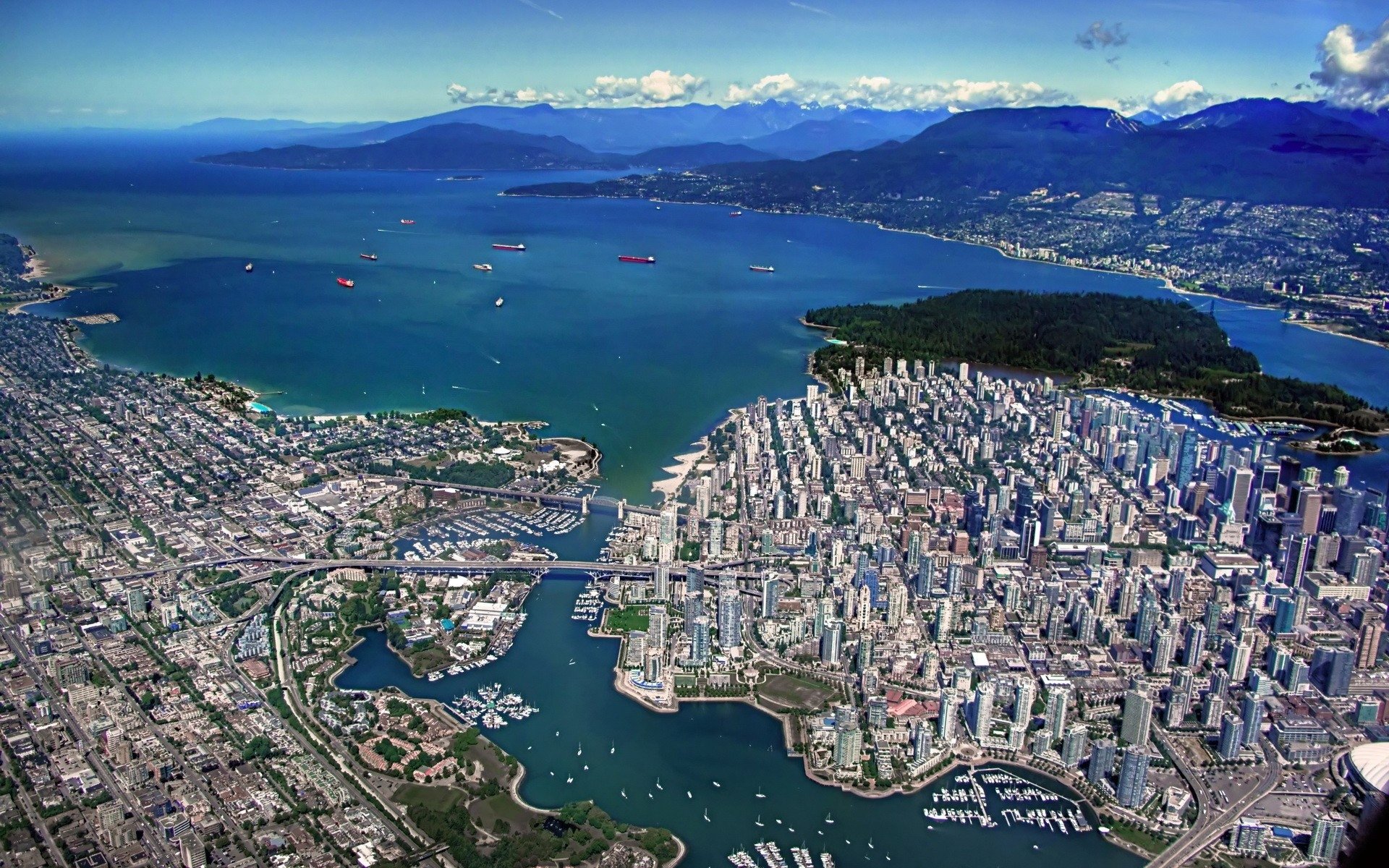 Vancouver Desktop - HD Wallpaper 
