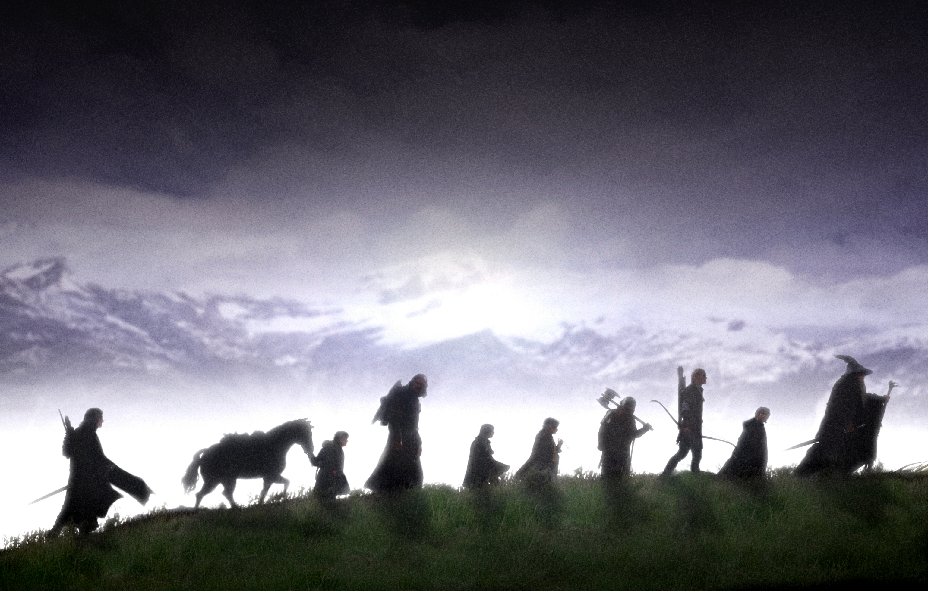 Fellowship Of The Ring Background - HD Wallpaper 