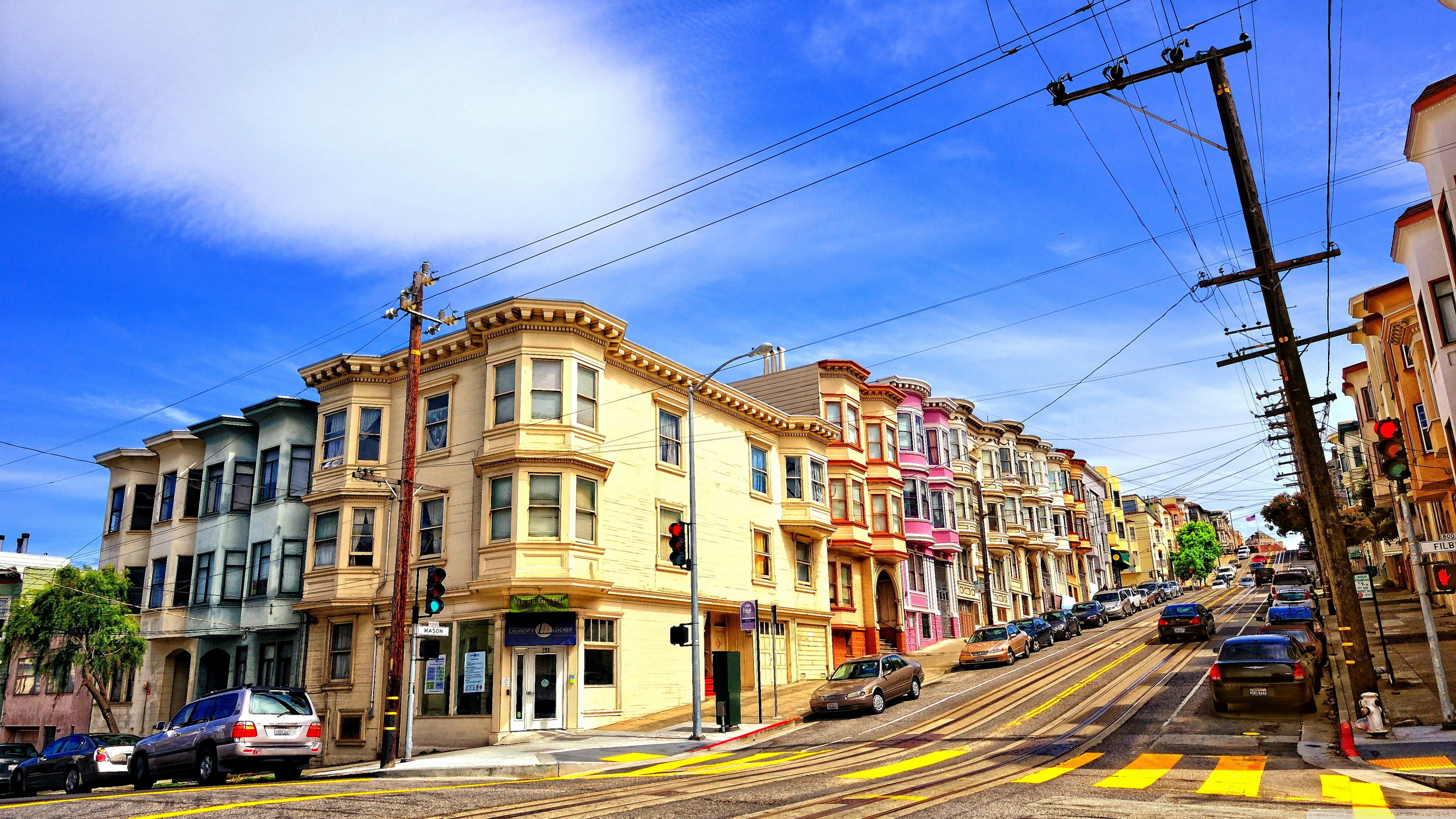 San Francisco Street Hd - HD Wallpaper 