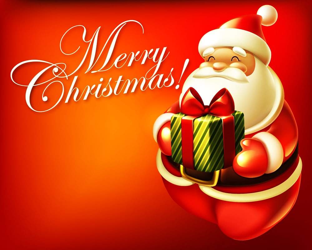 Feliz Natal A Todos Os Nossos Clientes - HD Wallpaper 