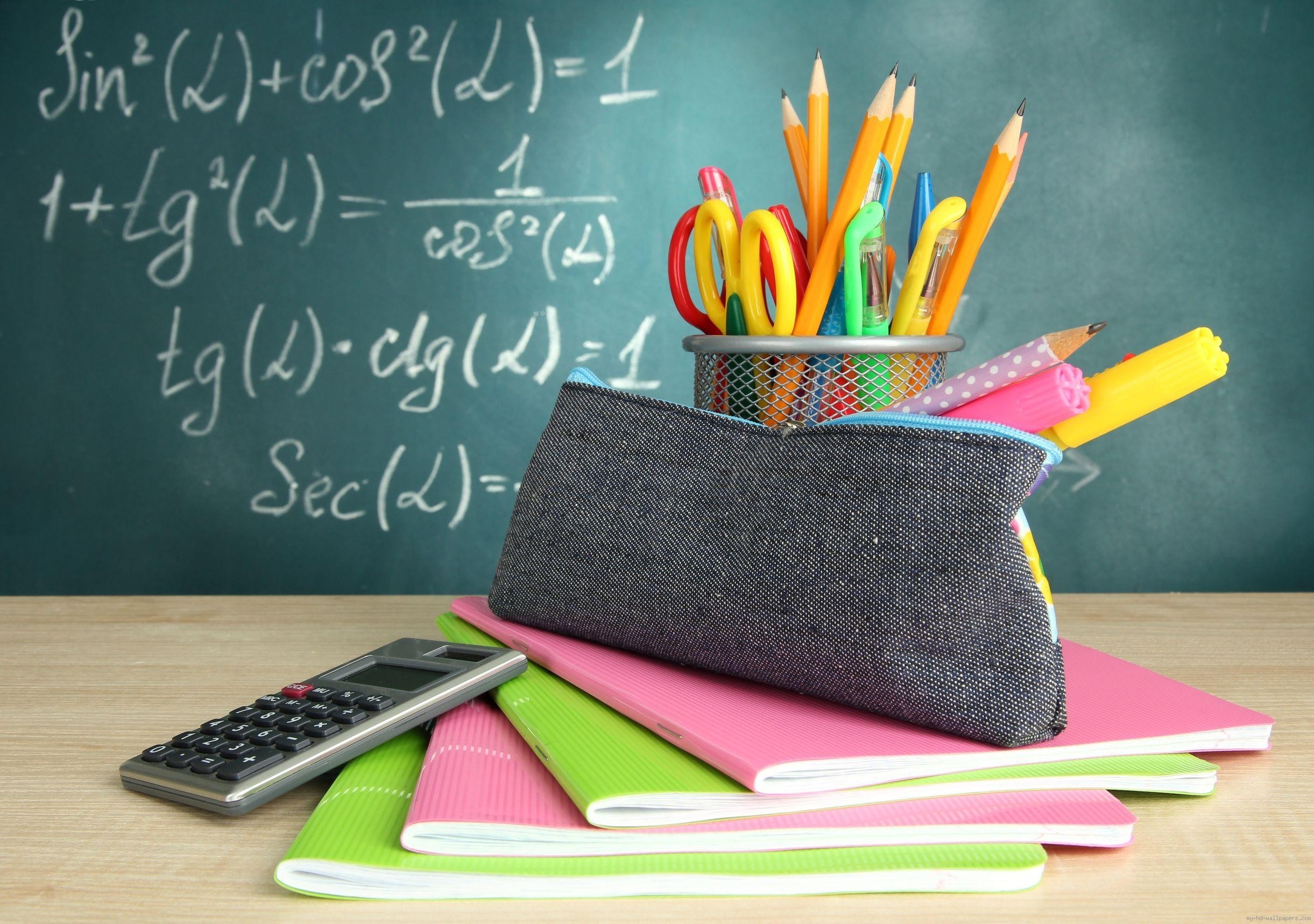 2442x1718, School Mathematics Wallpaper Background - School Hd - HD Wallpaper 