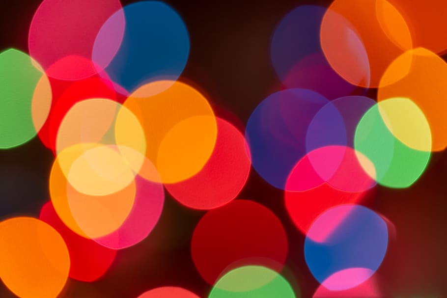 Bokeh, Colorful, Lights, Wallpaper, Background, Abstract, - Circle - HD Wallpaper 