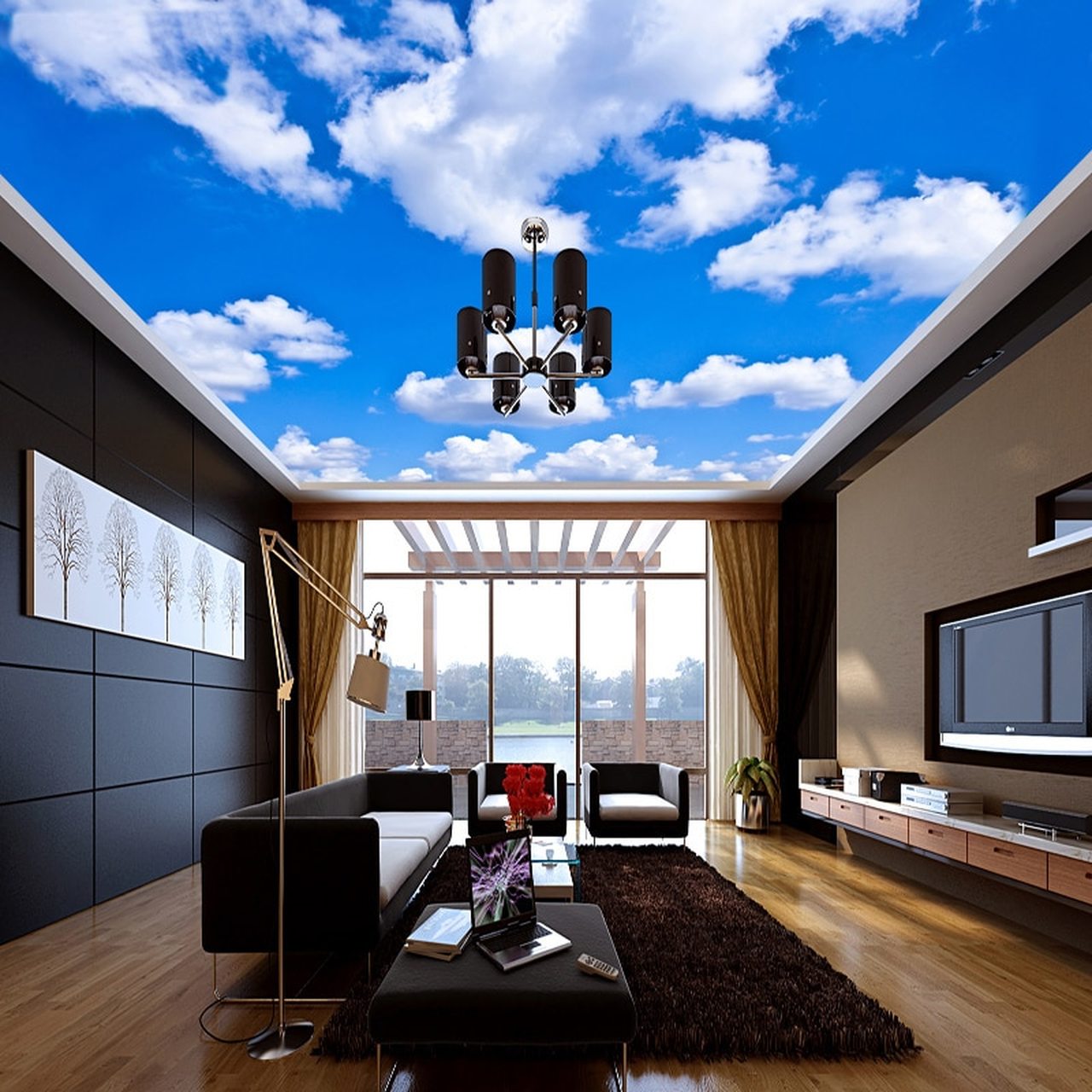 Room Ceiling - HD Wallpaper 