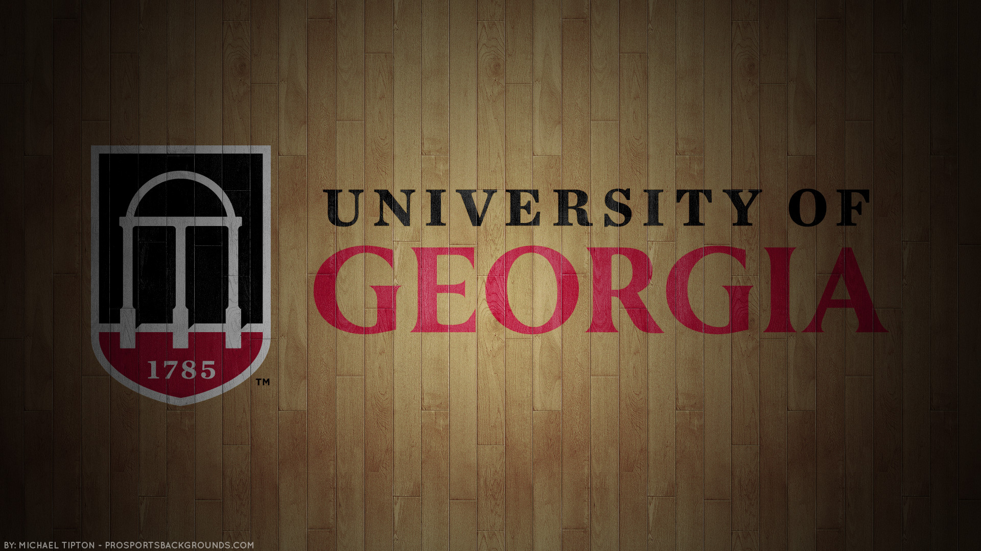 1920x1080, Georgia Bulldogs 2018 Ncaa Basketball Team - Plywood - HD Wallpaper 