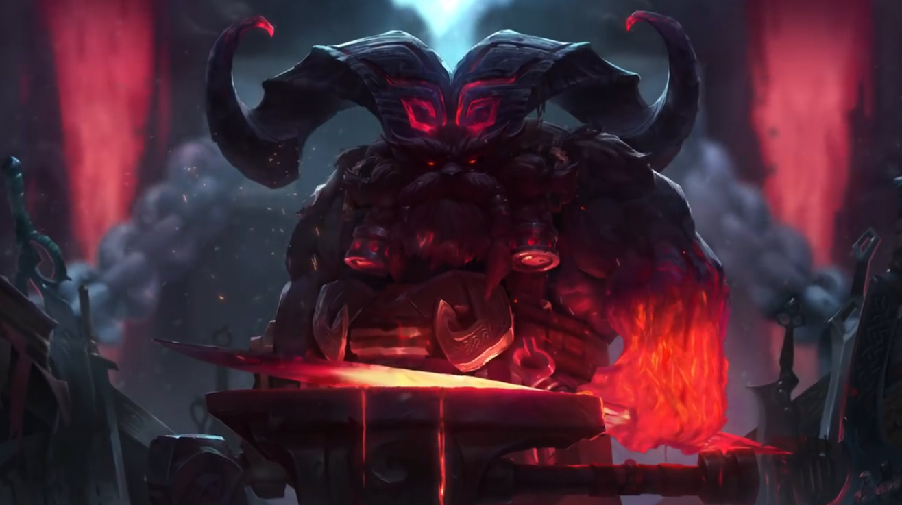 League Of Legends Ornn The Fire Below The Mountain - Ornn Lol - HD Wallpaper 
