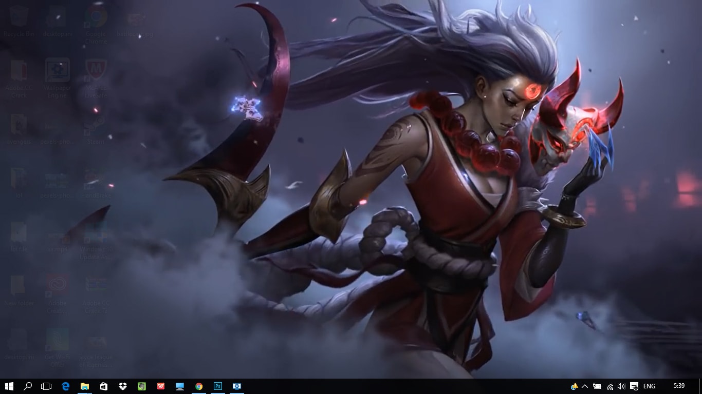 Blood Moon Diana League Of Legends Wallpaper Engine - Blood Moon Diana Gif - HD Wallpaper 