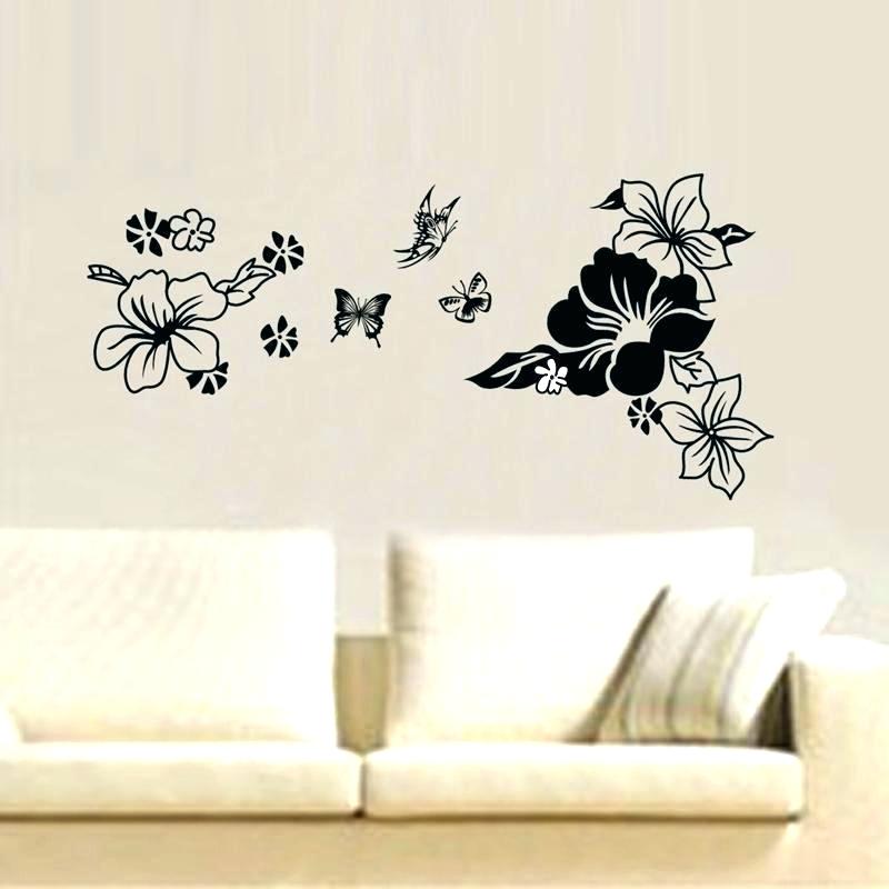 Wallpaper Design Home Decoration Beautiful Wall Flower - Home Wallpaper Designs Flowers - HD Wallpaper 