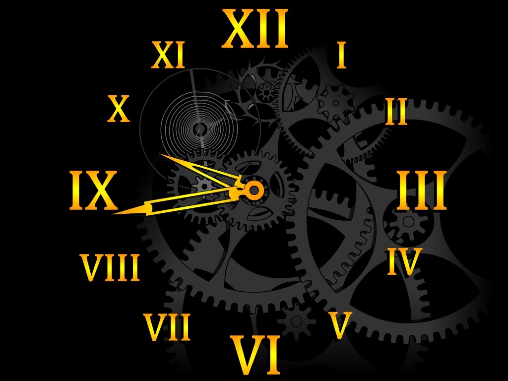 Clock Screensaver - HD Wallpaper 