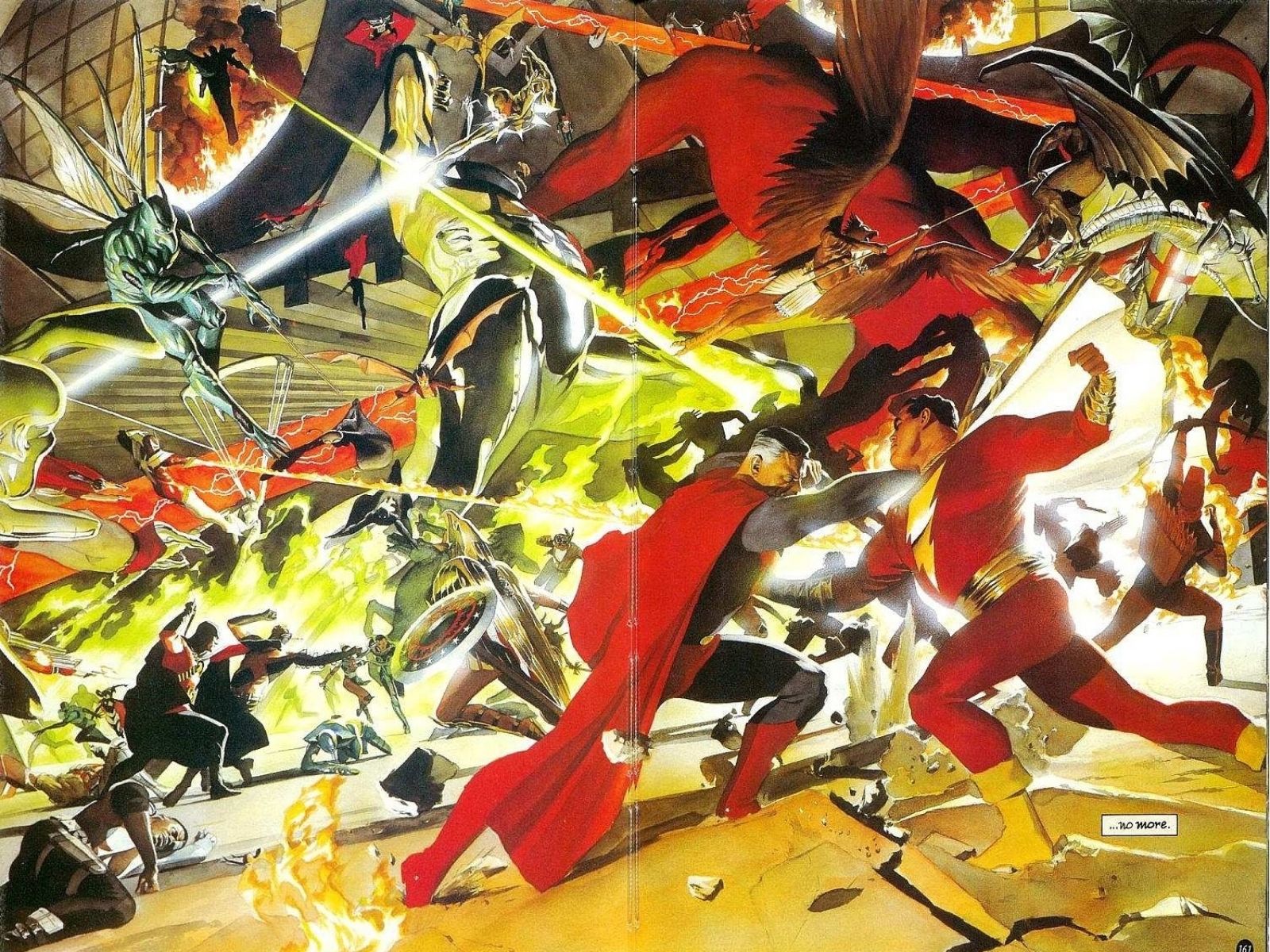 Kingdom Come Comic Art - HD Wallpaper 