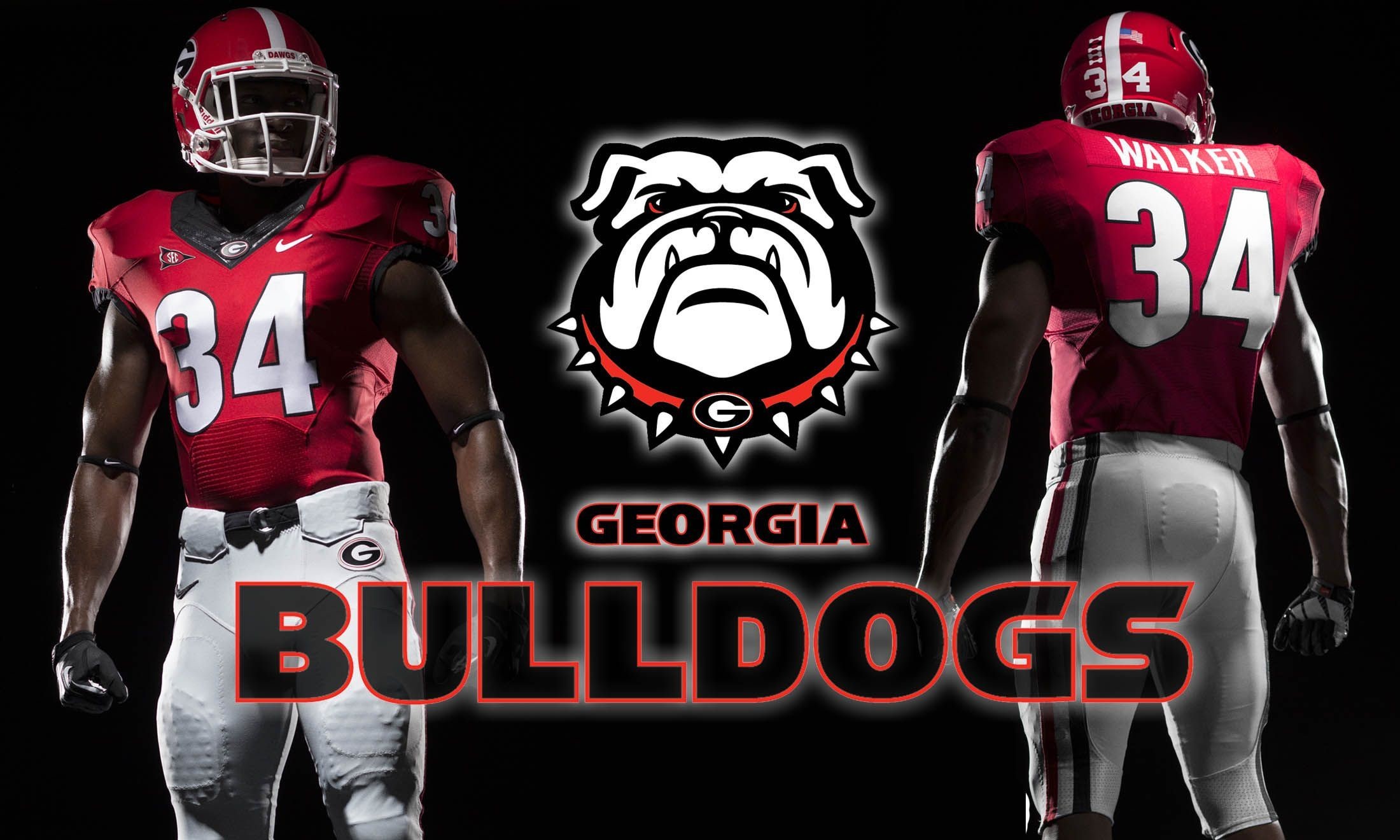 2200x1320, Georgia Bulldogs Wallpapers Free Wallpaper - New Uga Football Uniforms - HD Wallpaper 