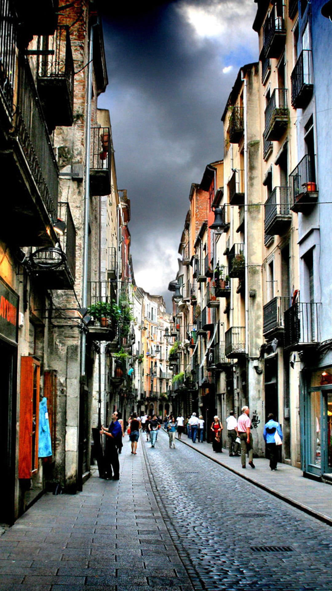 Android Phone Wallpapers Street - HD Wallpaper 