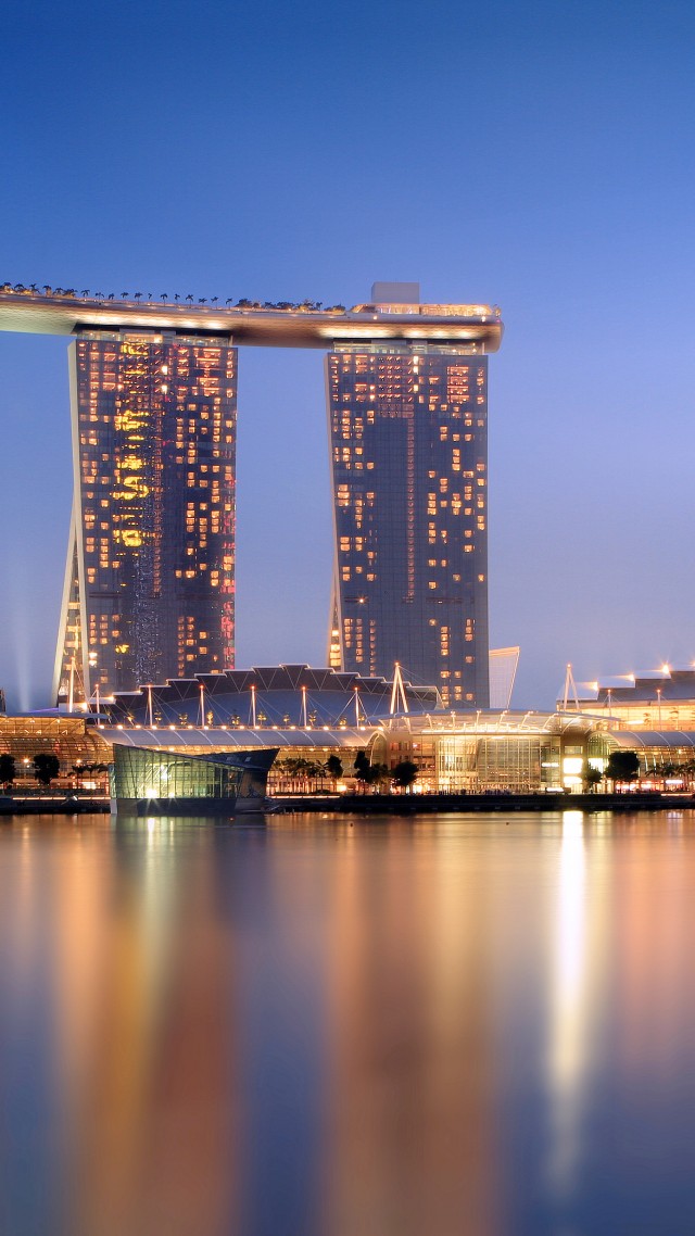 Marina Bay Sands Hotel Travel Booking Pool Casino スマホ シンガポール 壁紙 640x1138 Wallpaper Teahub Io