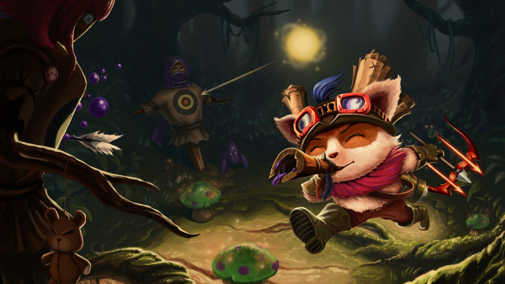 League Of Legends Teemo Wallpaper Hd - HD Wallpaper 