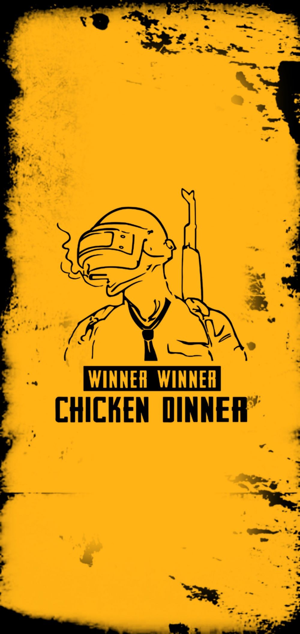 20 Wallpaper Pubg Terbaik Untuk Hp, Download Aja Di - Winner Winner Chicken Dinner Drawing - HD Wallpaper 