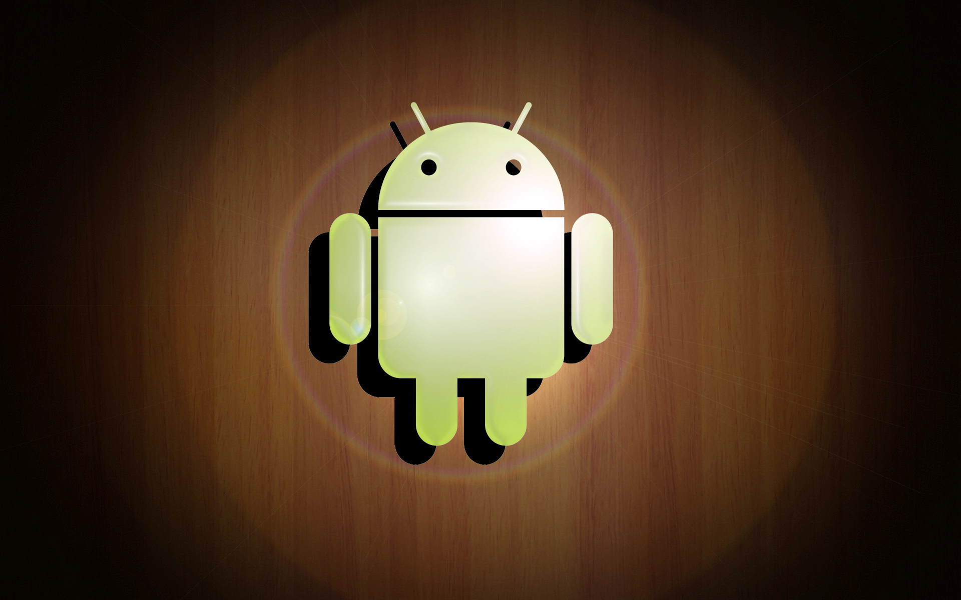 Android Logo White Transparent Background - HD Wallpaper 