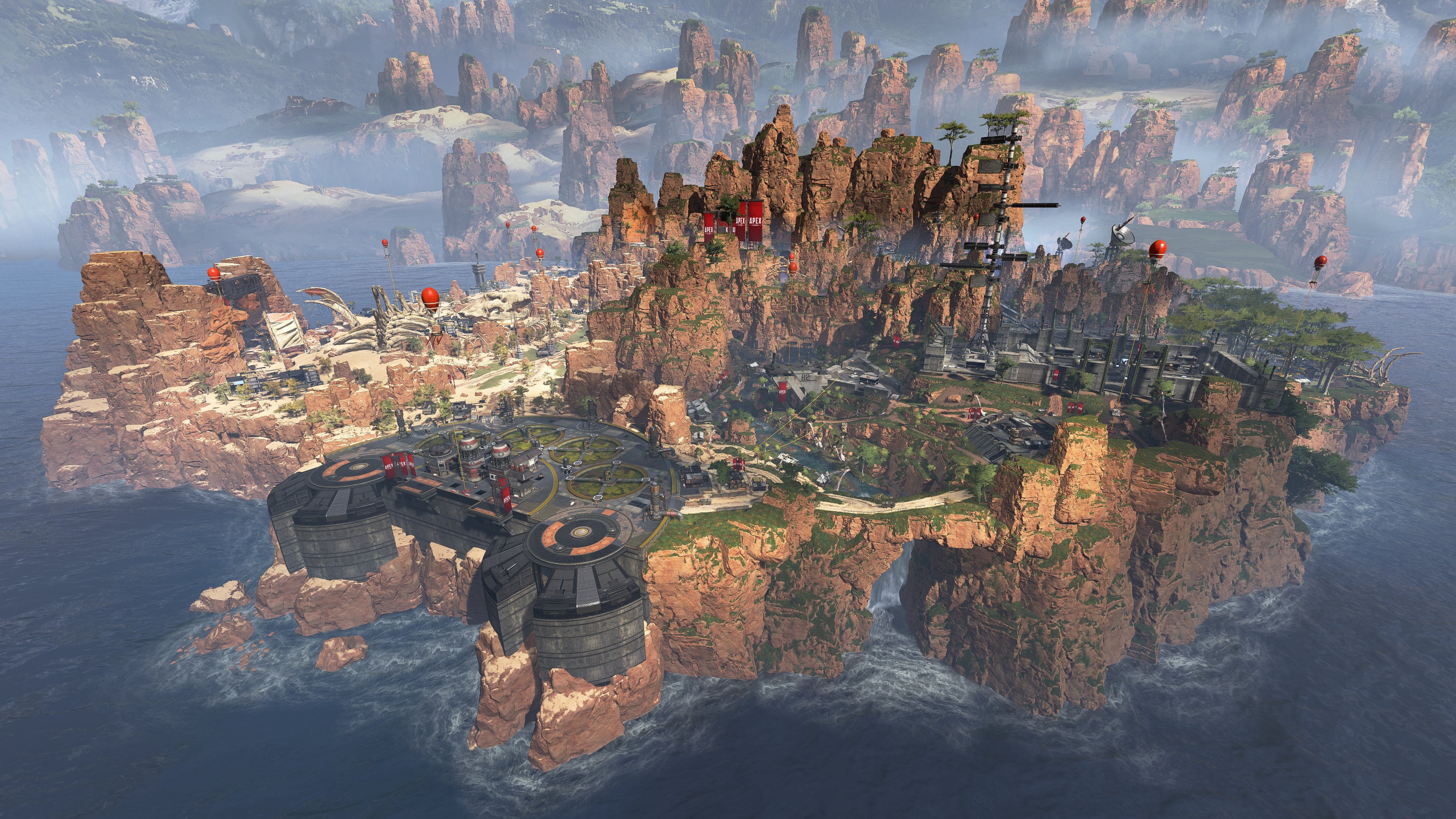 Apex Legends Full Map - HD Wallpaper 