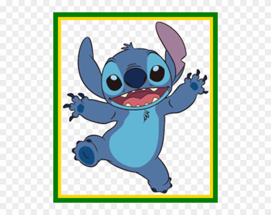 Stitch Clipart Animasi Bergerak Power Point - HD Wallpaper 