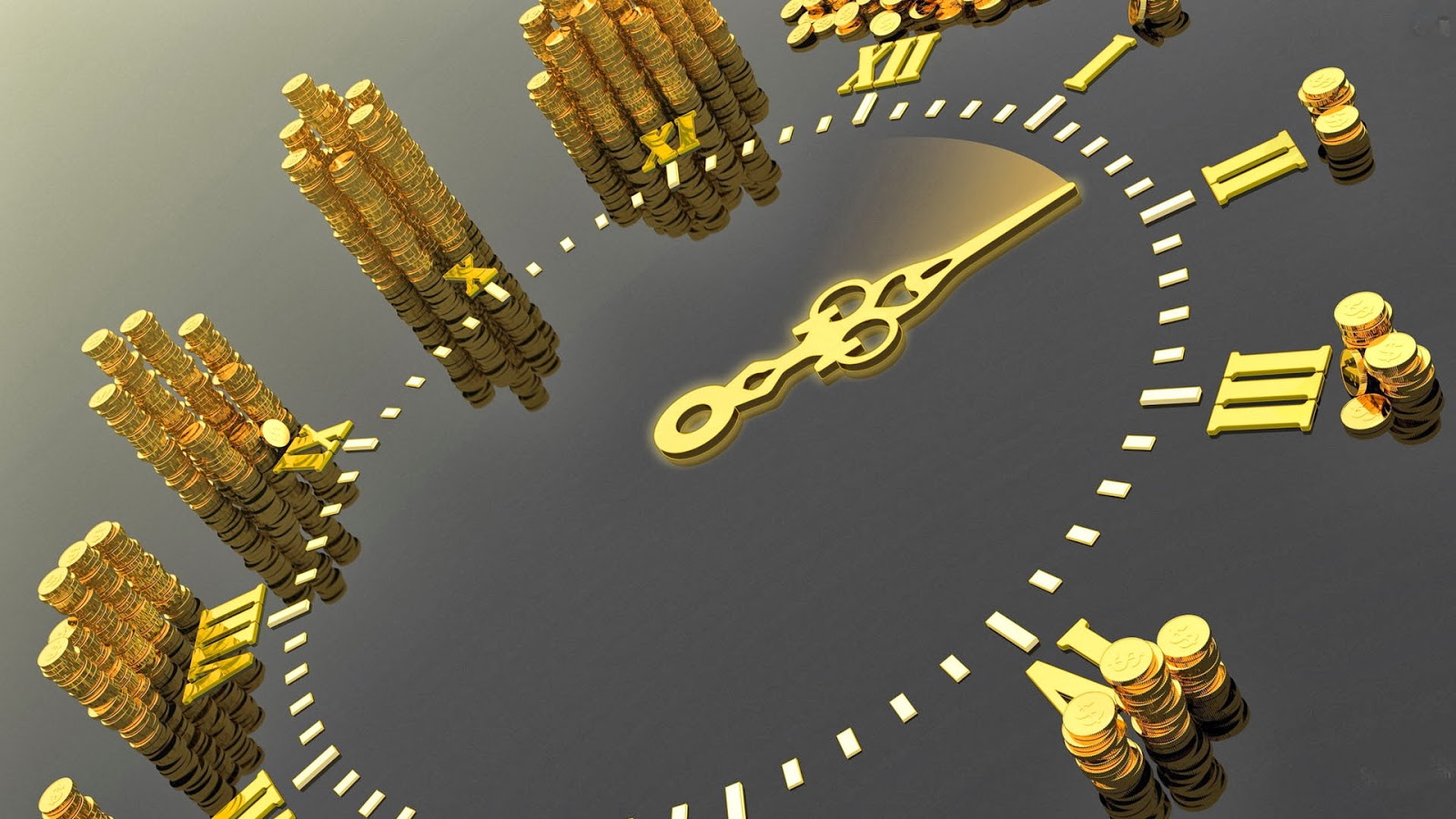 3d Watch Golden Look Hd 1080p - HD Wallpaper 