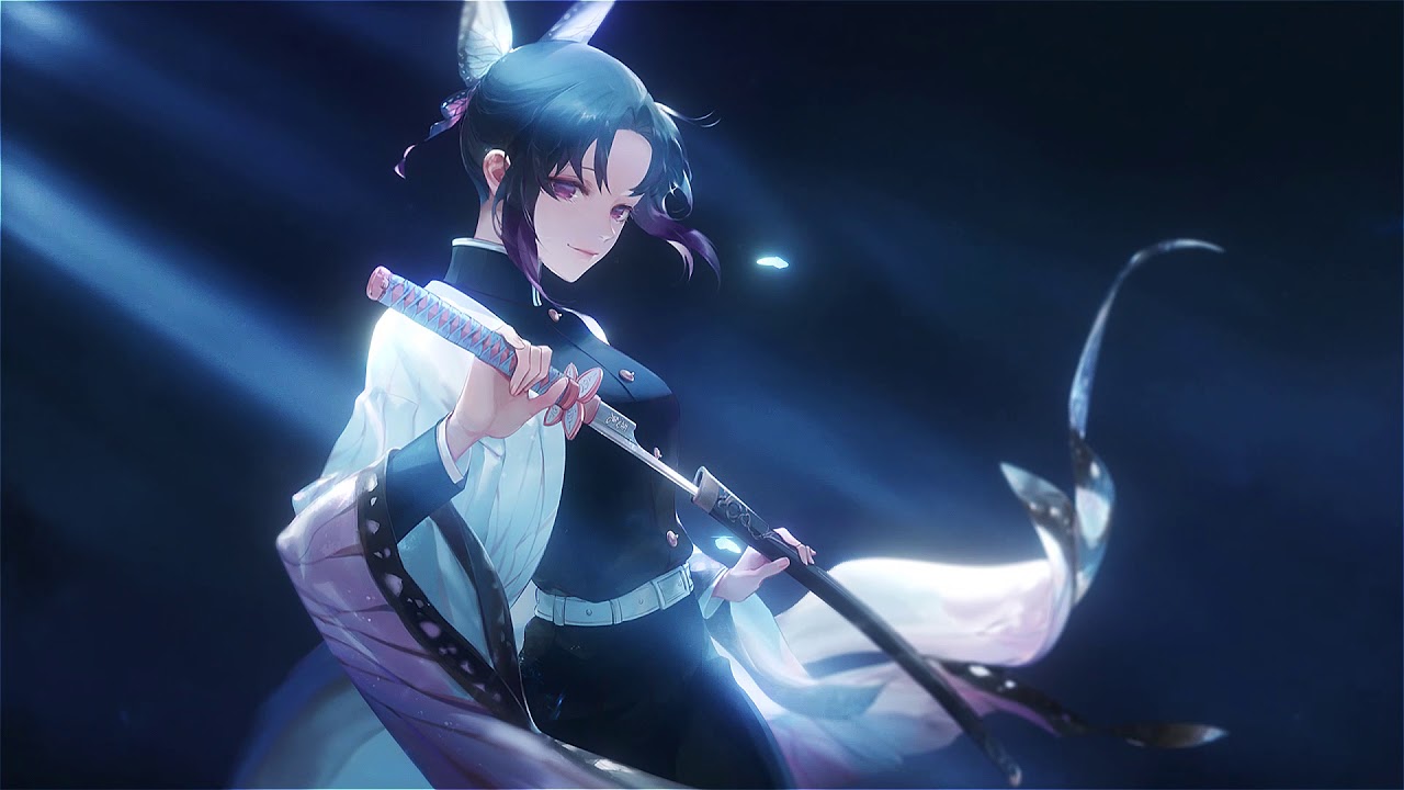 Shinobu Kocho Fan Art - HD Wallpaper 