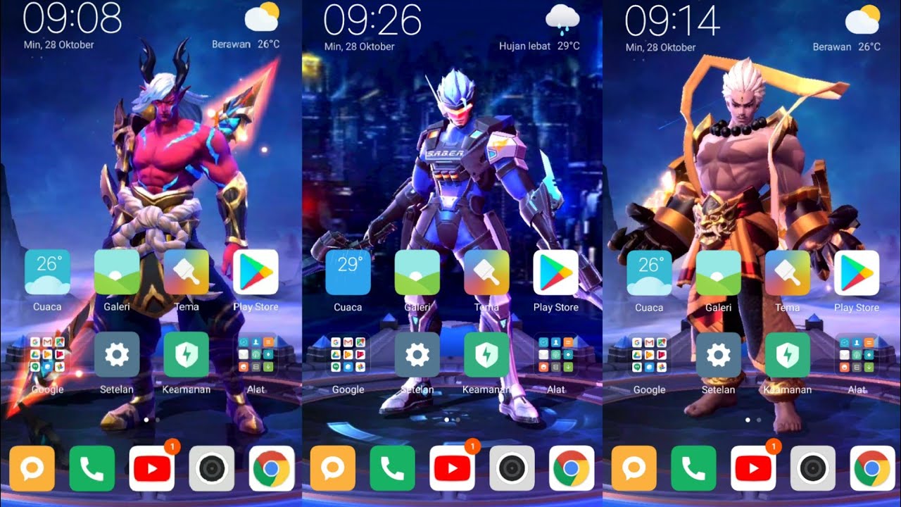 Animasi Wallpaper Mobile Legend - HD Wallpaper 