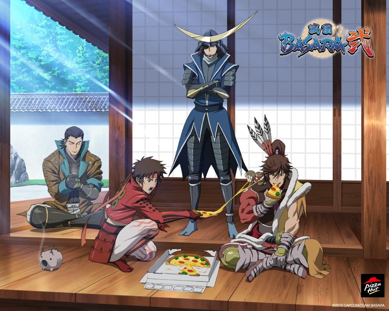 Sengoku Basara Pizza - HD Wallpaper 