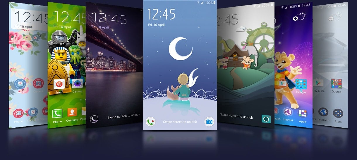 Image Of Themes Available For Galaxy S6 - Christmas Themes For Samsung - HD Wallpaper 