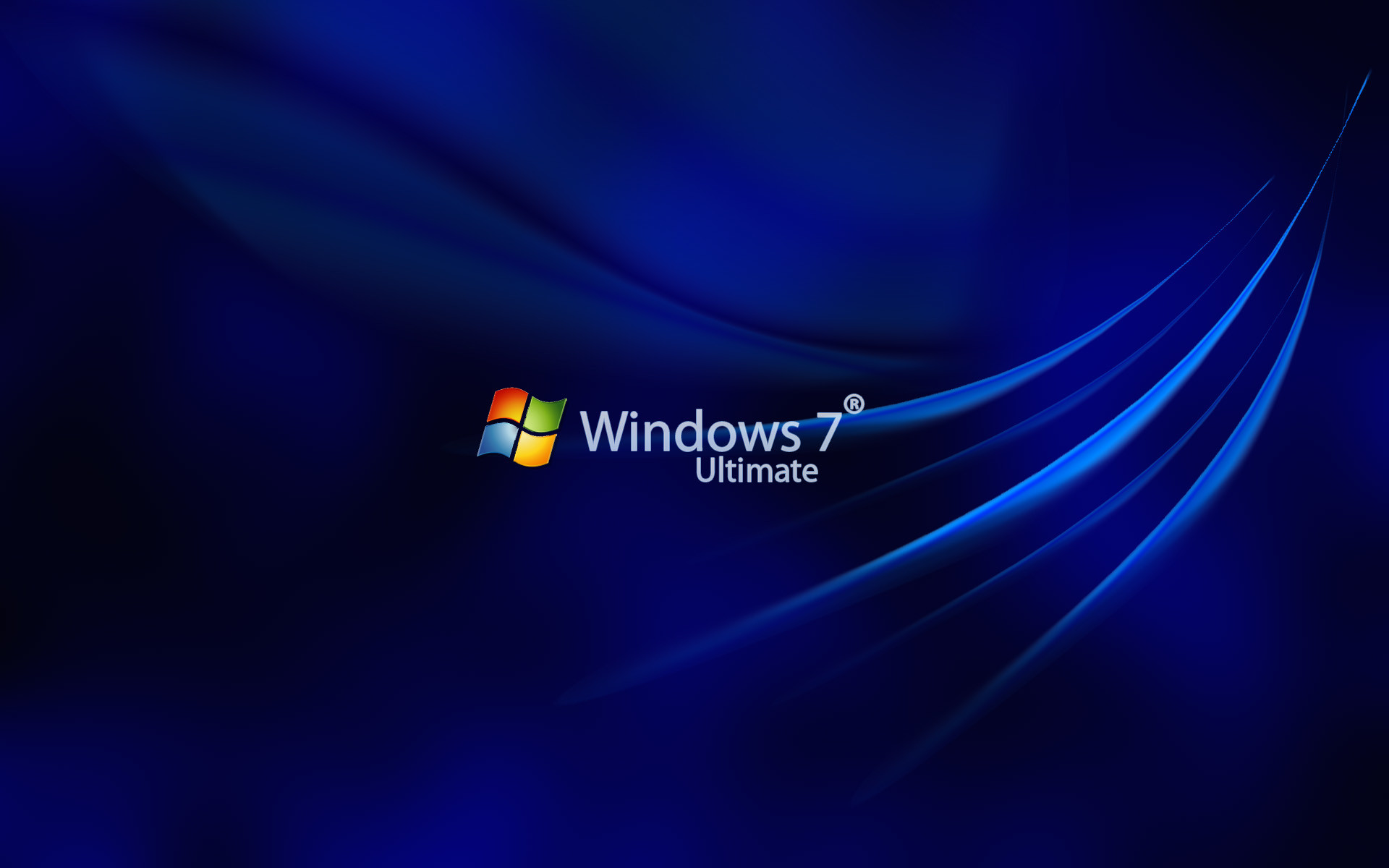 My Best Wallpapers - Windows 7 Blue Wallpaper Hd - HD Wallpaper 