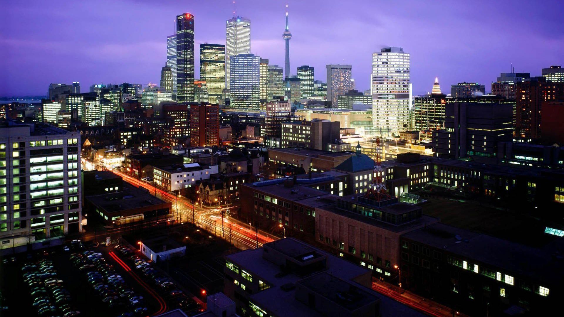 Toronto Skyline - HD Wallpaper 
