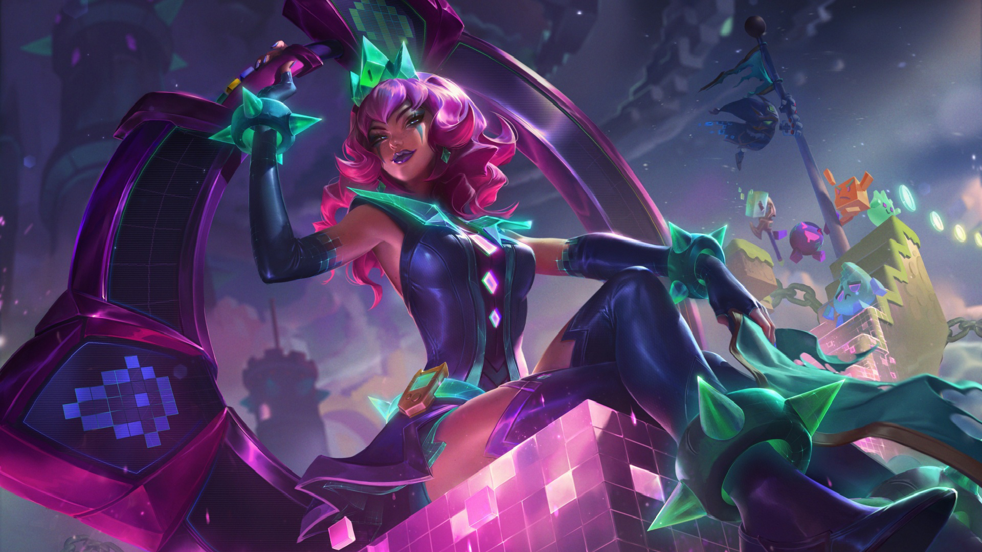 Battle Boss Qiyana Skin - HD Wallpaper 