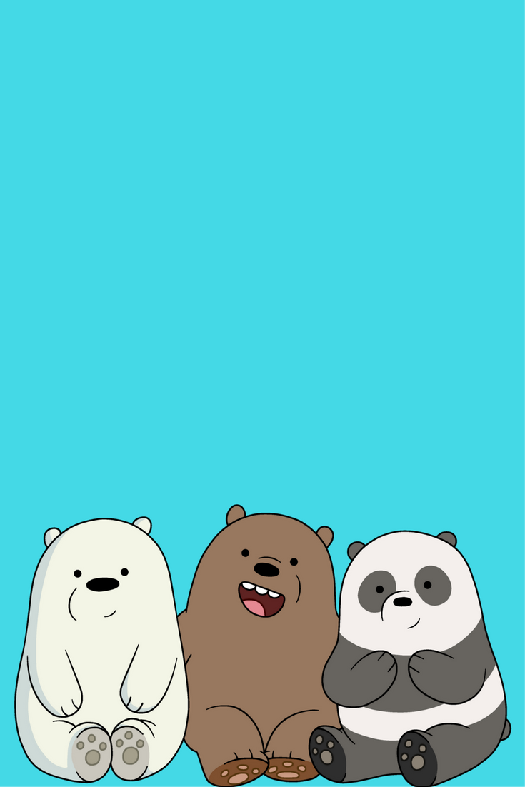 We Bare Bears Wallpaper Pink - HD Wallpaper 