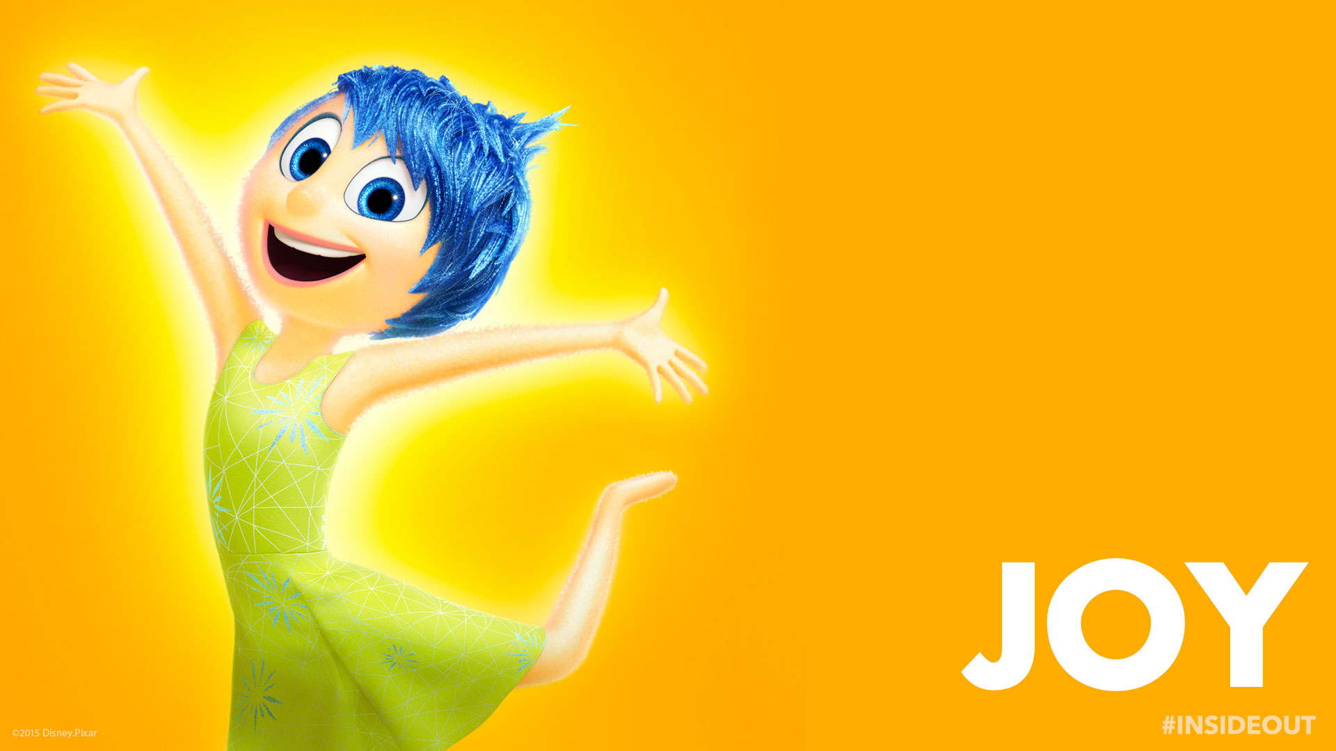 Joy Inside Out Fear - HD Wallpaper 