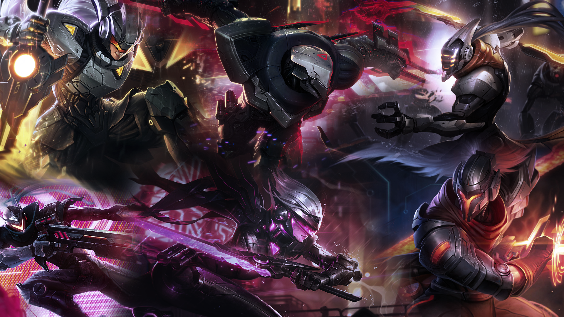 Project Skins Wallpaper - League Of Legends Project Skins - HD Wallpaper 