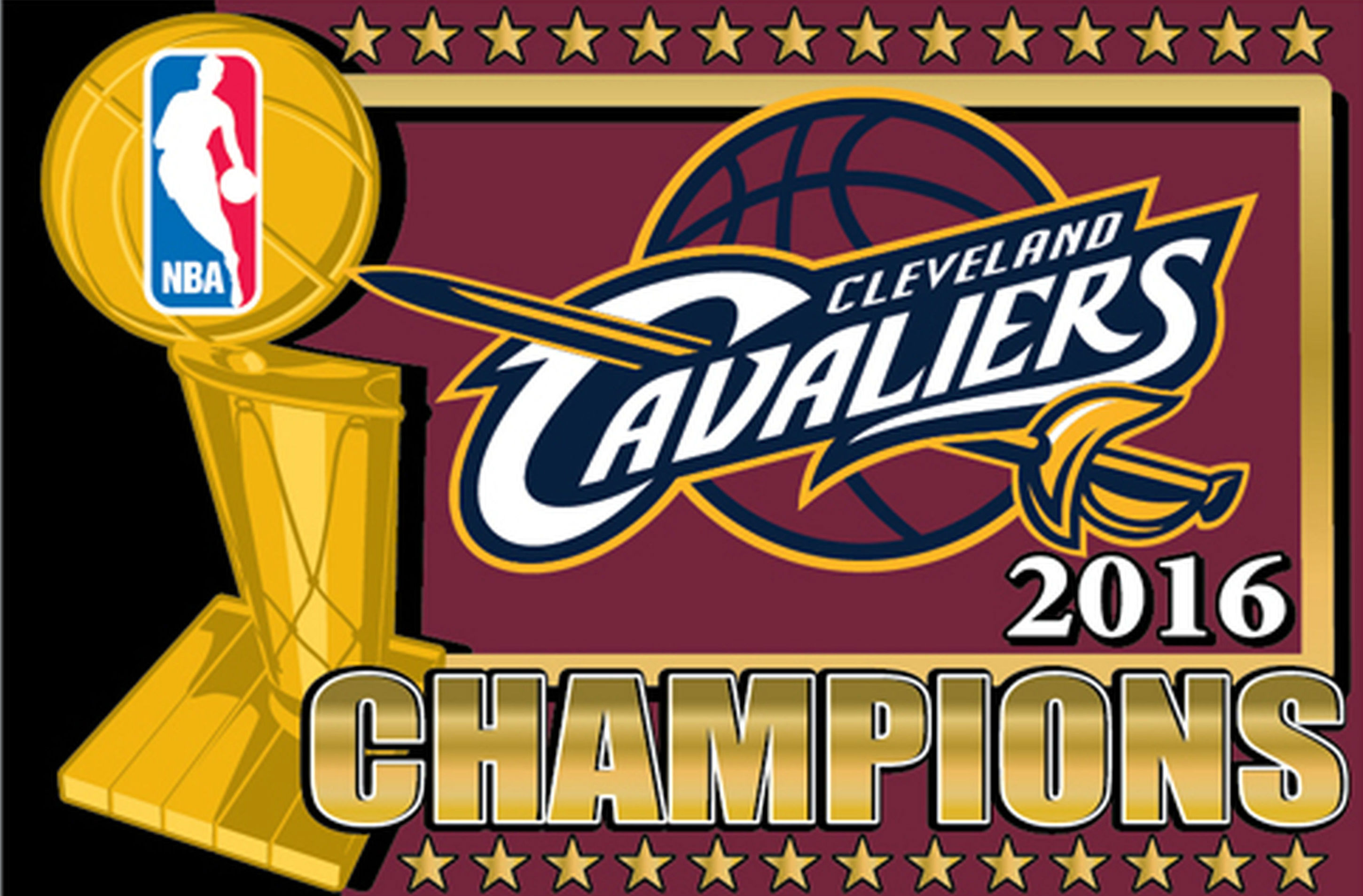 Cleveland Cavs 2016 Champs Logo - HD Wallpaper 