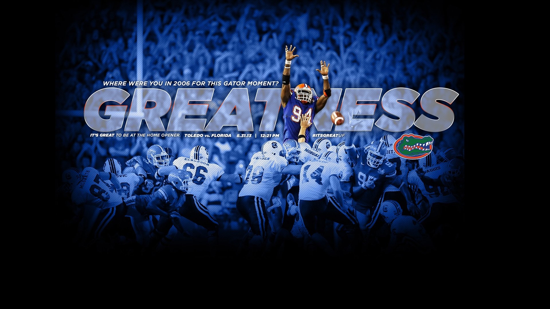 Florida Gators College Football Wallpaper - Florida Gators Football Backgrounds - HD Wallpaper 