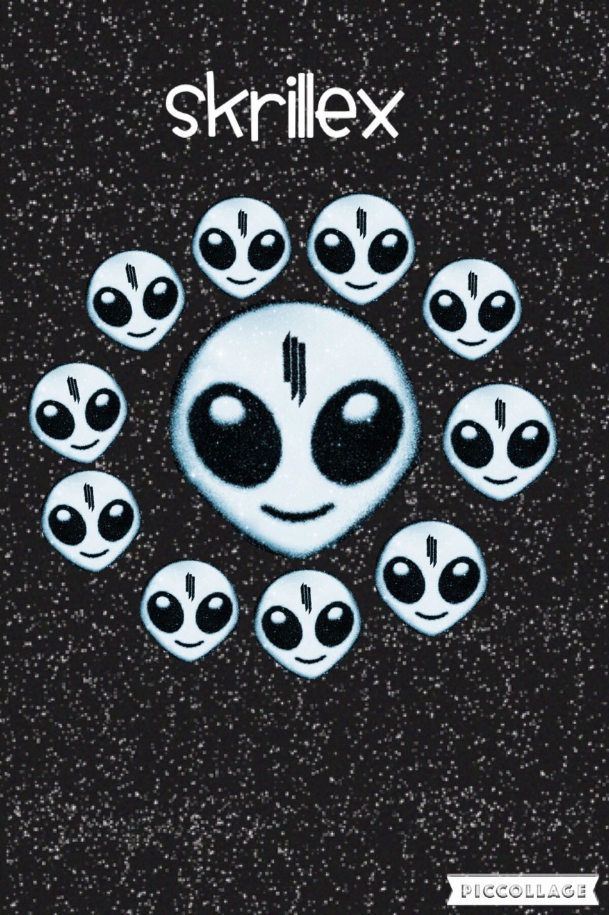 Alien, Wallpaper, And Skrillex Image - Skrillex Alien - HD Wallpaper 