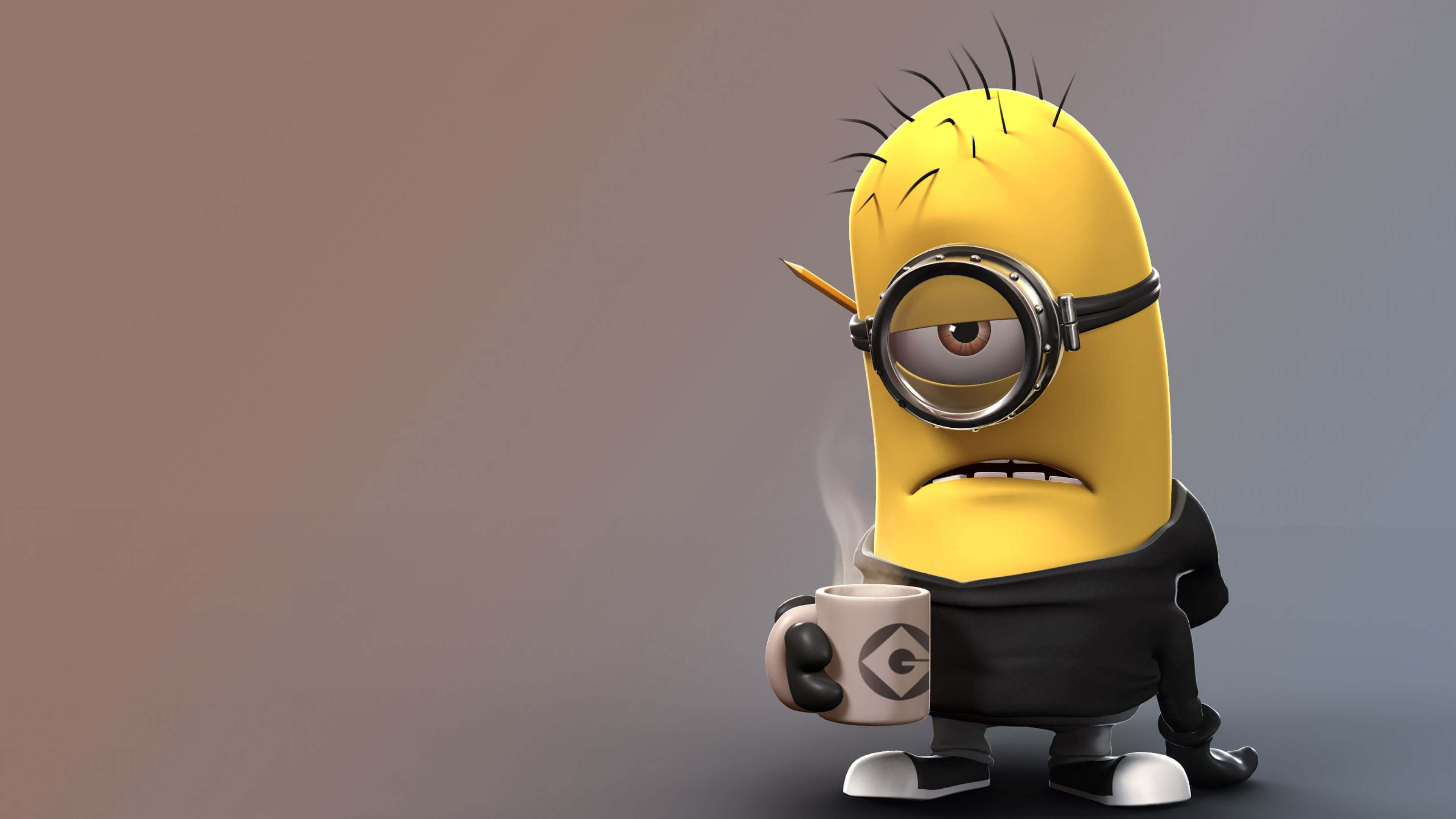 [cartoons] A Cute Collection Of Despicable Me 2 Minions - Ill Minion - HD Wallpaper 