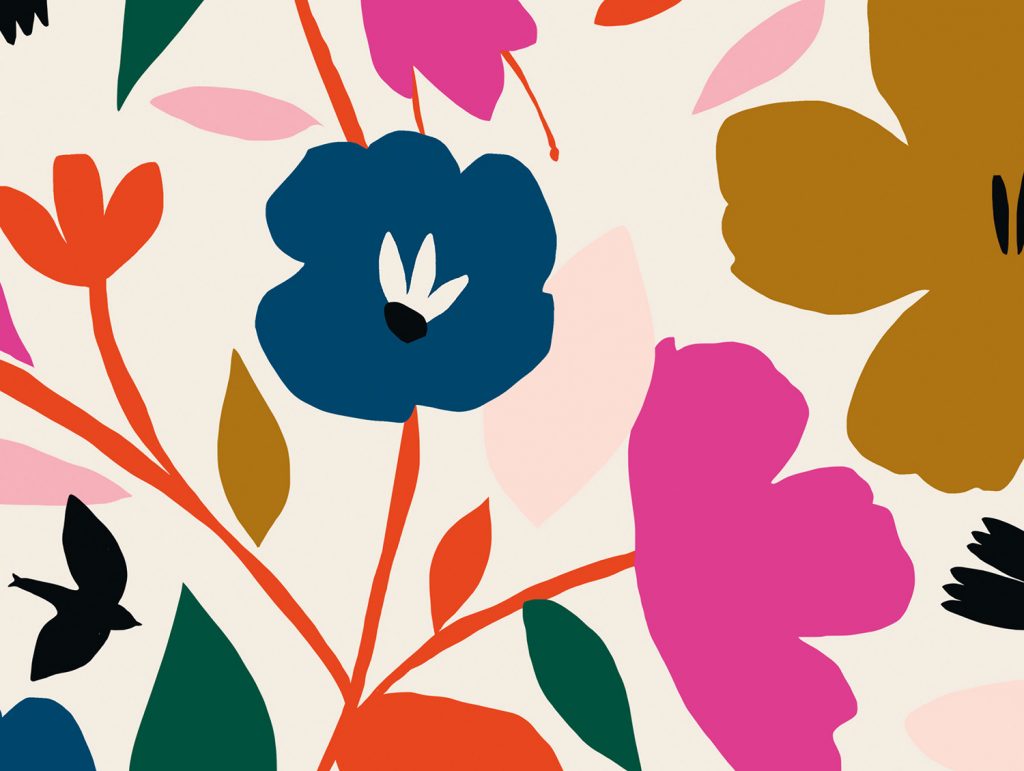 Free Wallpapers By Susan Driscoll For Mollie Makes - Wallpaper - HD Wallpaper 