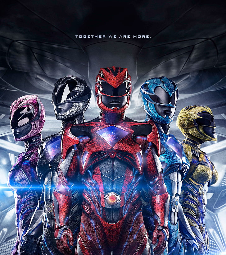 Power Rangers, Hd Wallpaper - Power Rangers 2017 Poster - HD Wallpaper 