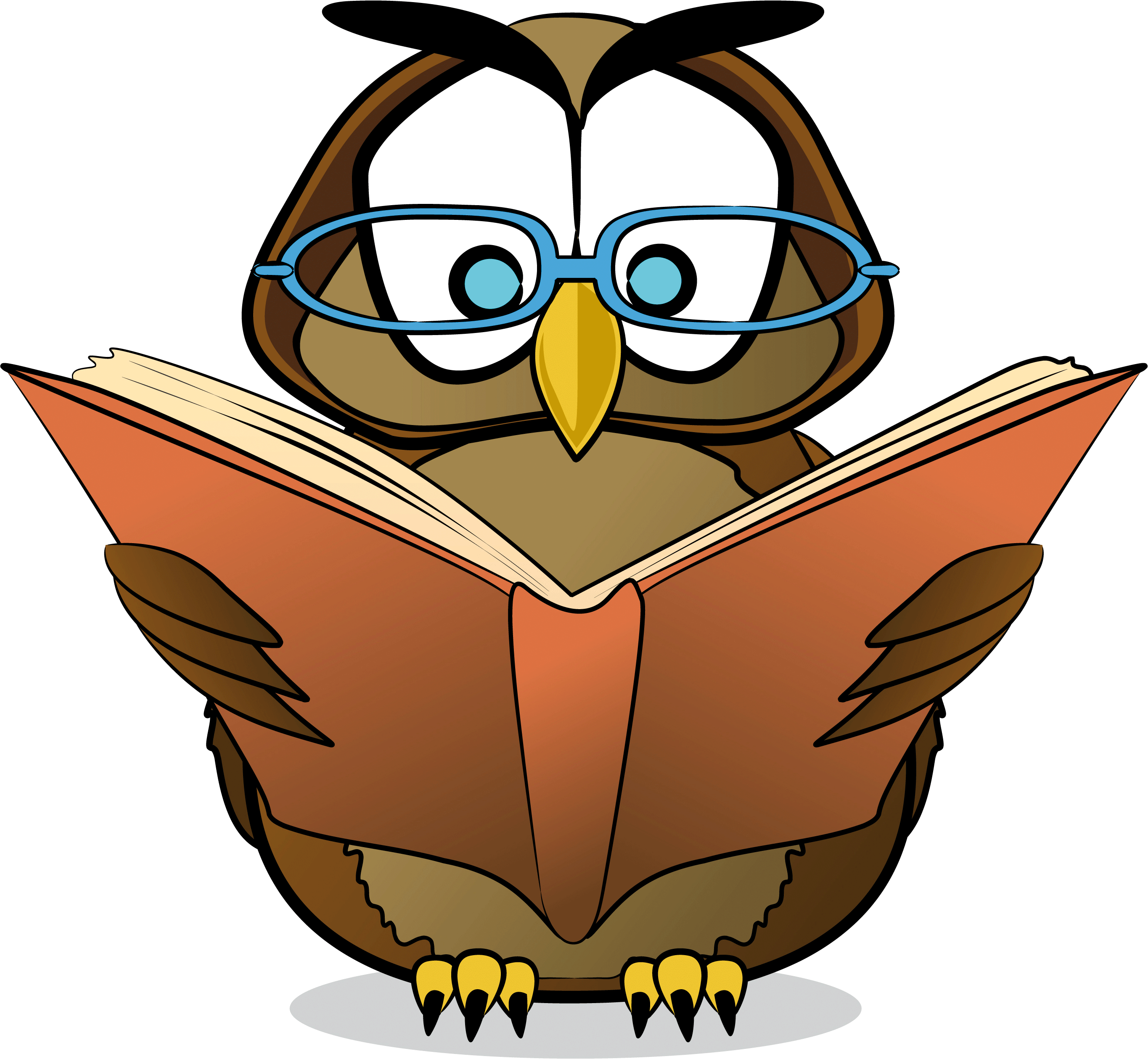 Gambar Wallpaper Owl - September Reading - HD Wallpaper 