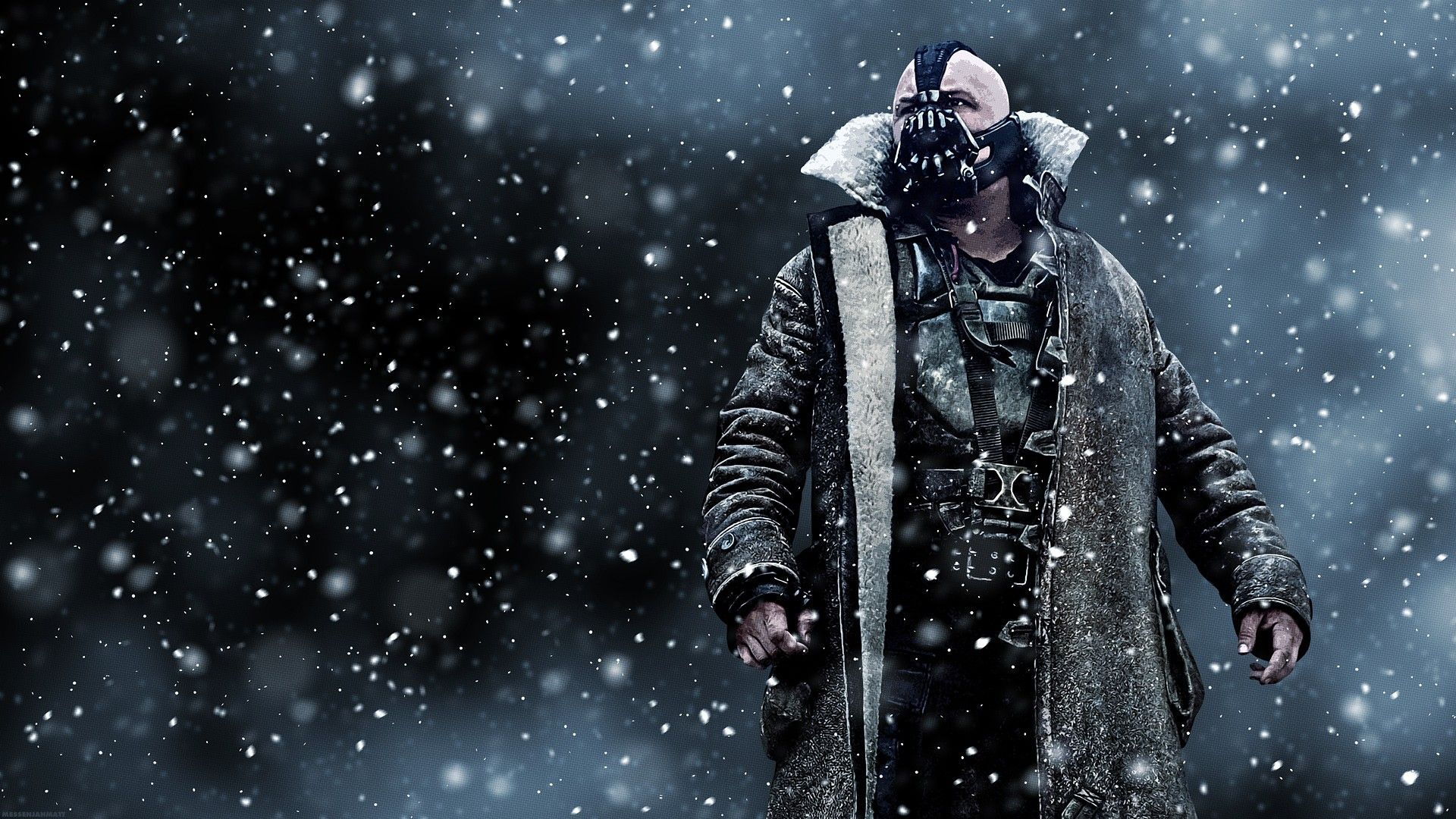 Bane Dark Knight Rises - HD Wallpaper 