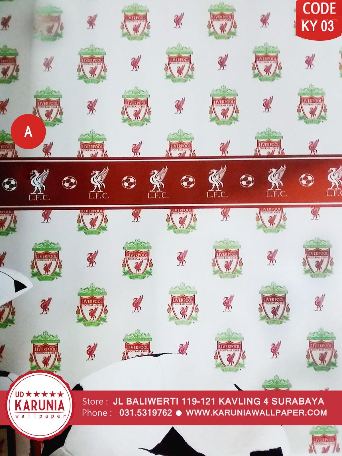 Jual Wallpaper Liverpool Dekorasi Rumah Karuniawallpaper - Liverpool Fc - HD Wallpaper 