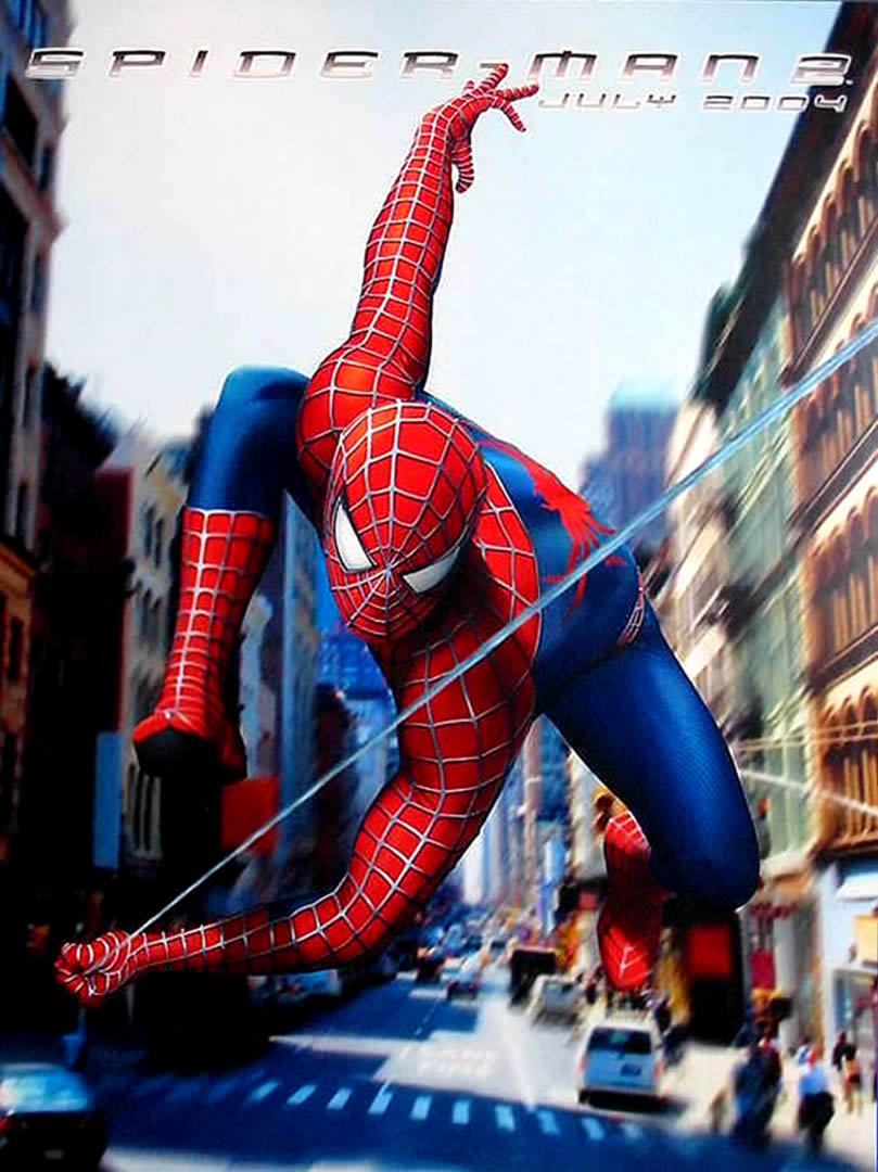 Superhero Spider Man 2 Teaser - Spider Man 2 2004 - HD Wallpaper 