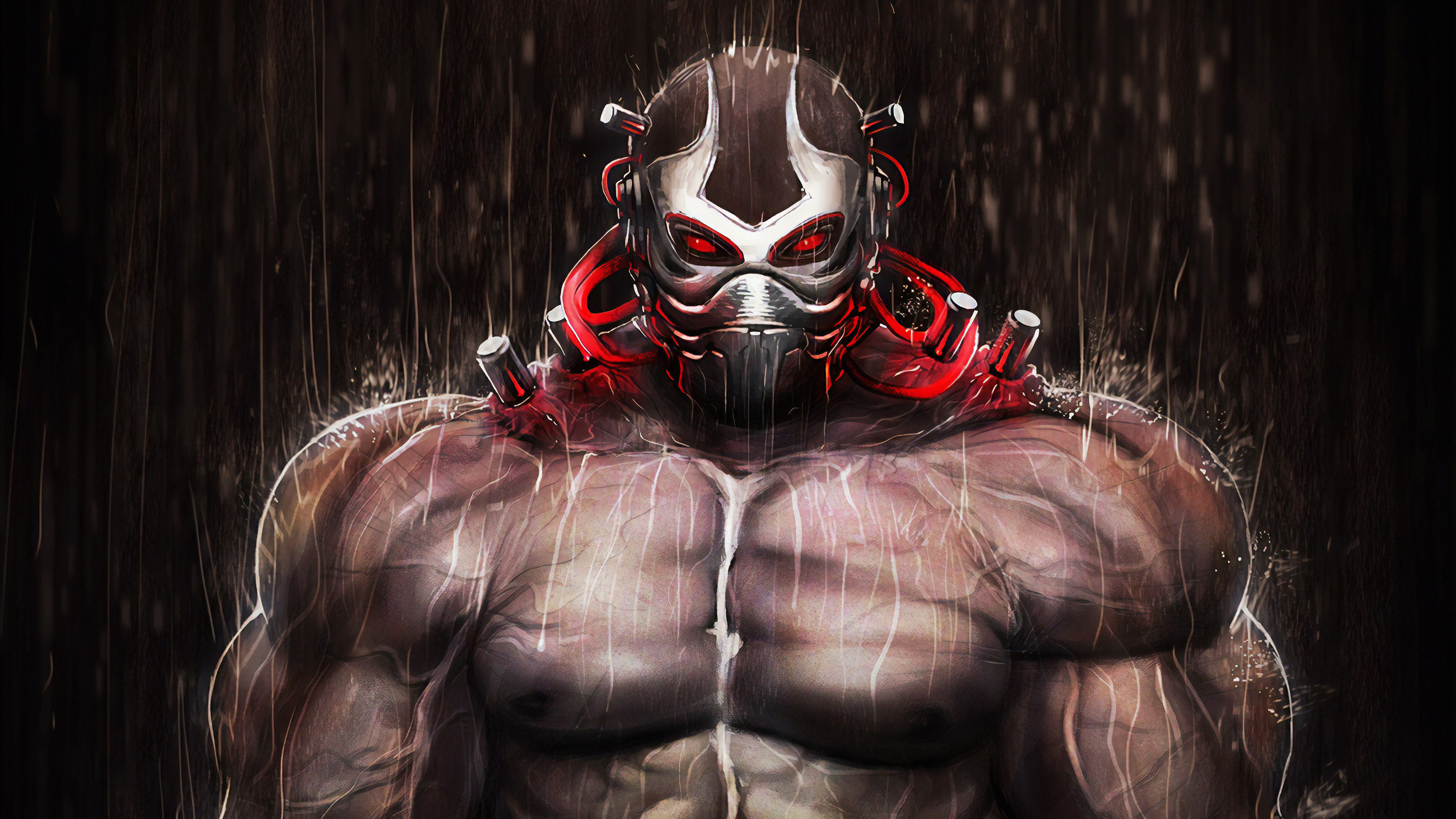 Bane Dc Comics Art - HD Wallpaper 