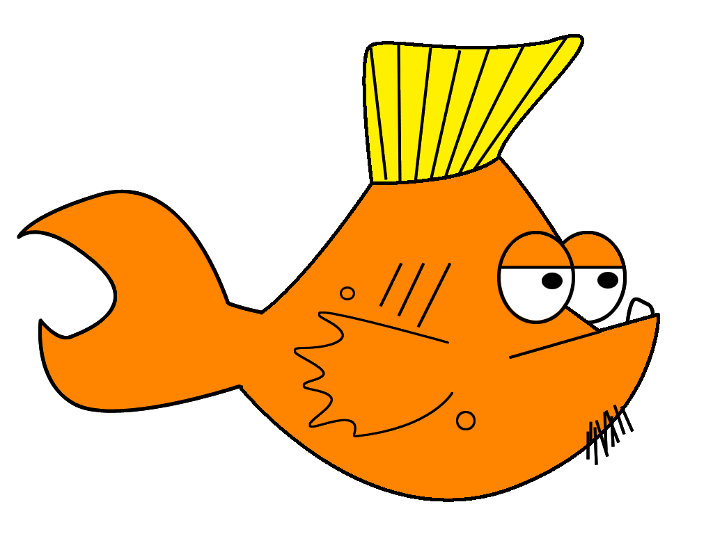 Animasi Ikan Lucu Gif - HD Wallpaper 