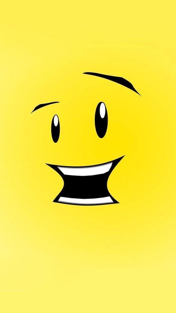 Yellow Smile - Android Cartoon Wallpaper Hd - HD Wallpaper 
