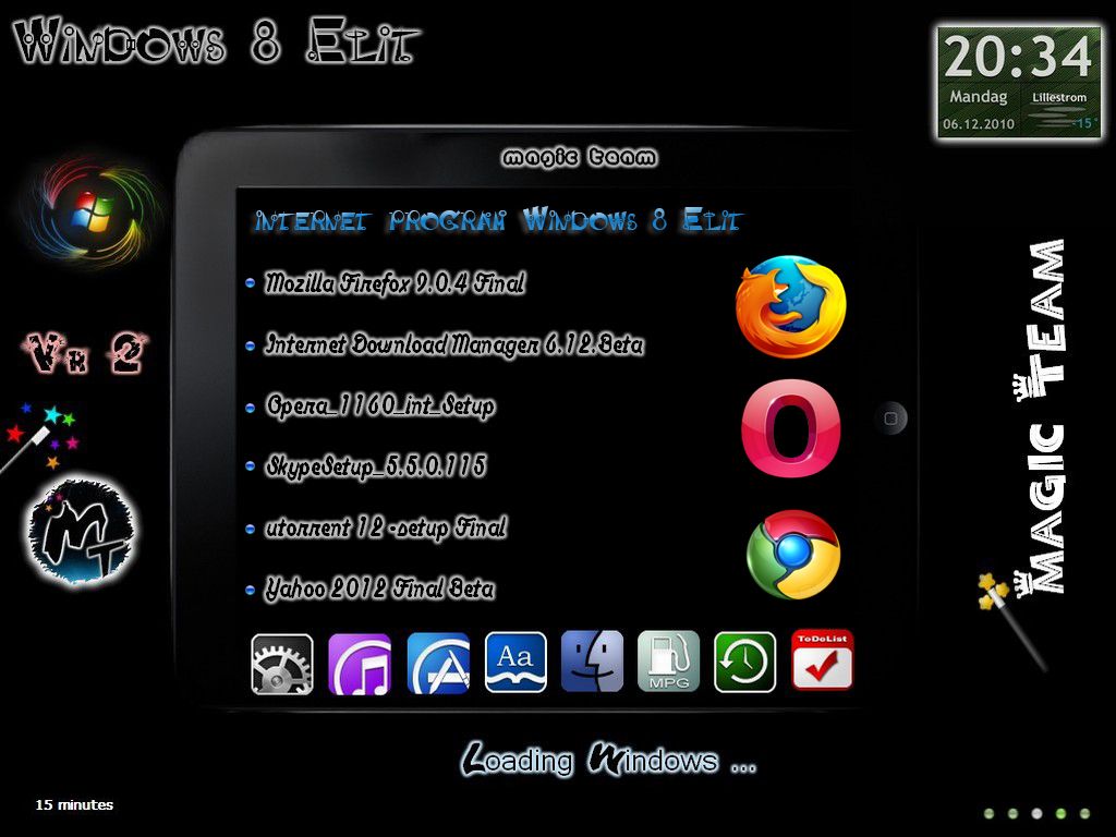 Windows 8 Elite Edition V2 2012 - HD Wallpaper 