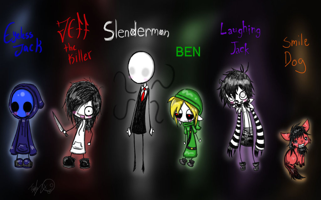 Creepypasta Characters - HD Wallpaper 